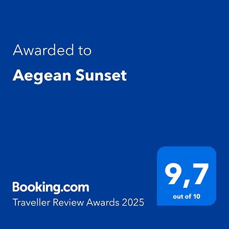 Aegean Sunset Apartment Damouchari Exterior photo